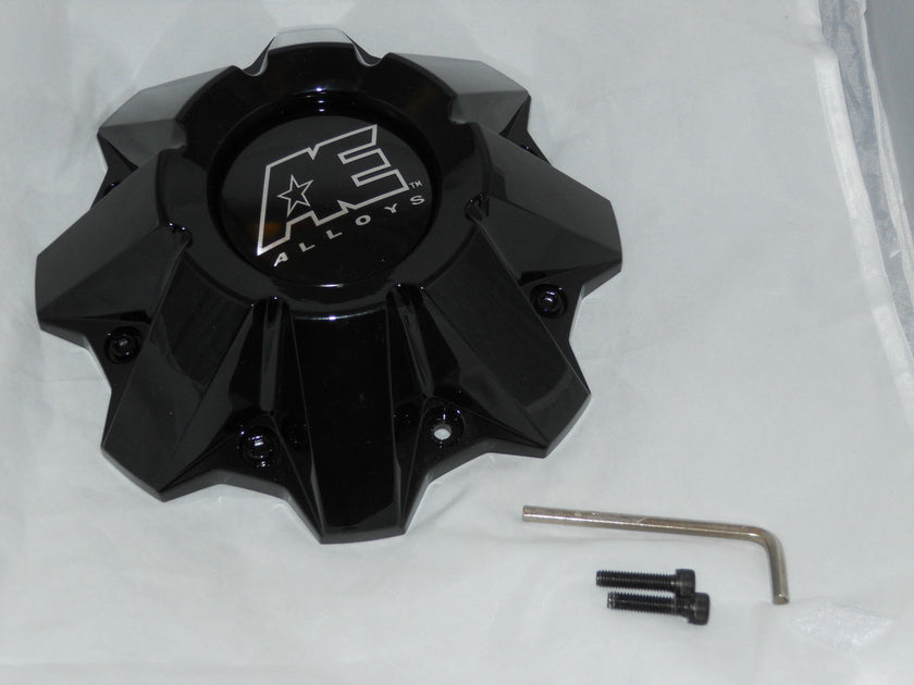 Eagle Alloys AE Hardrock Series 018 Flat Black Center Cap - Wheel Rim Cap #3309, ACC 3309 08, Made In Korea