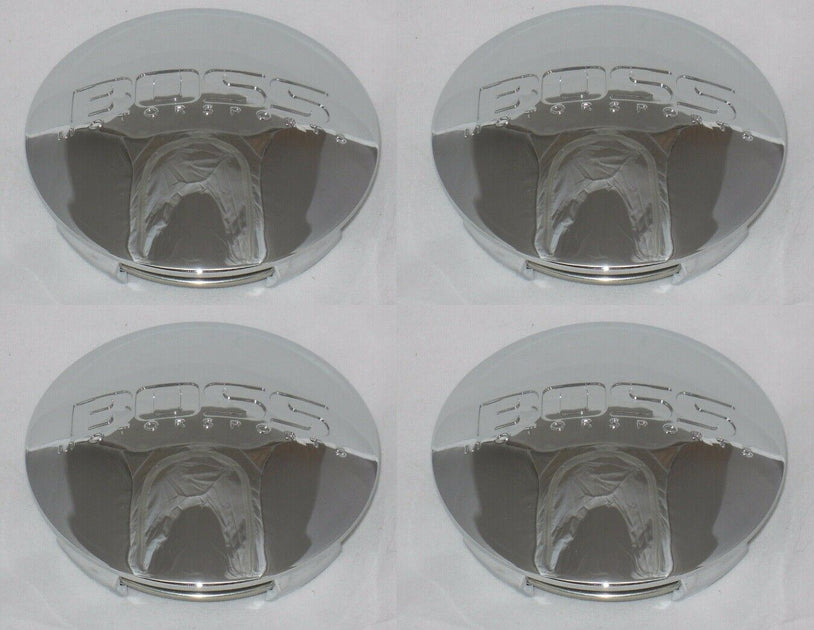 2 Boss Motorsports Chrome Wheel Center Caps – 3173-06 Fit, Made In Korea – ACC317306