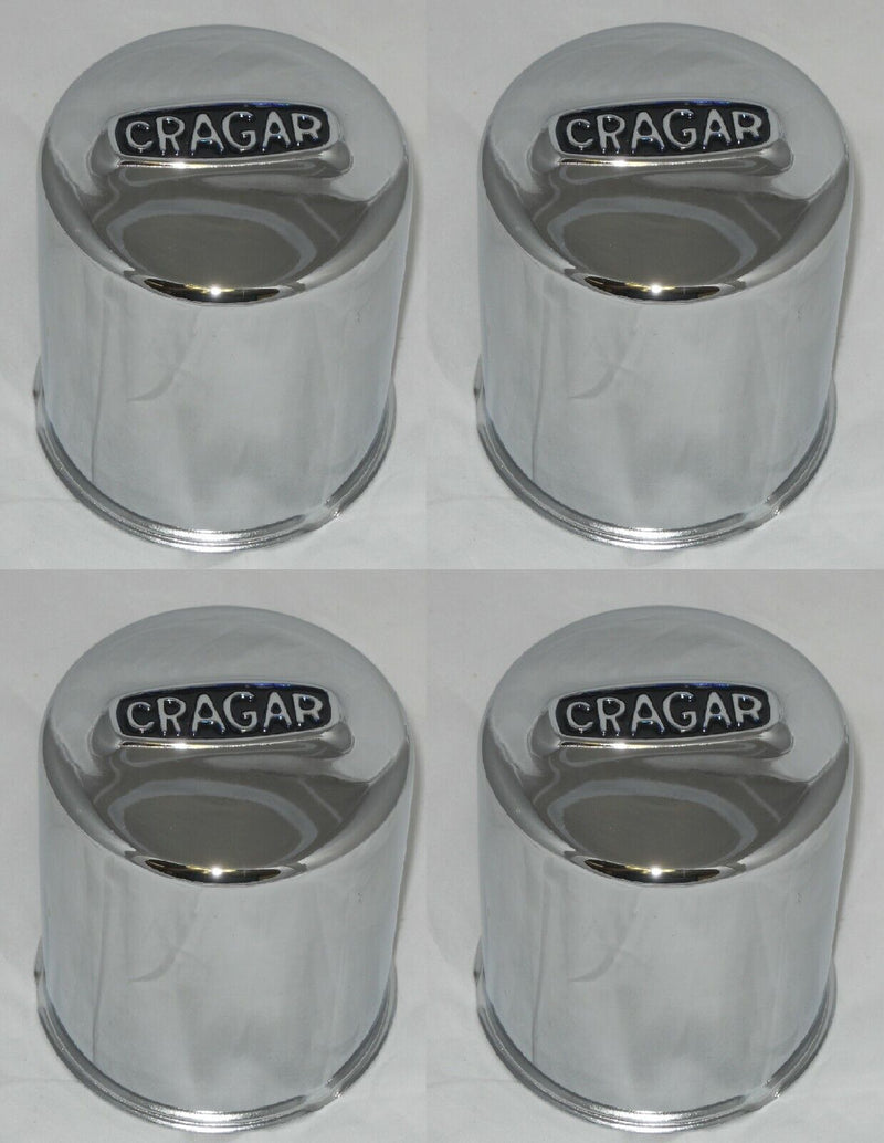 4 CAP DEAL CRAGAR 3.25" DIA BORE WHEEL RIM CHROME CENTER CAPS A-29270-1