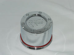 4 CAP DEAL PRO COMP CHROME WHEEL RIM CENTER CAP 7327041 S602-16