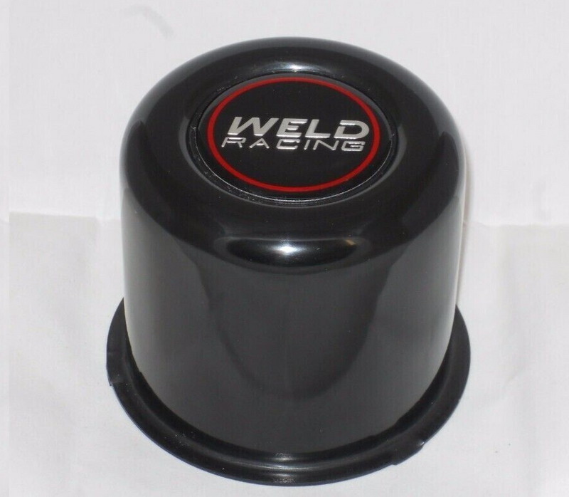 WELD 605-5030 WHEEL RIM BLACK CENTER CAP FITS 3.540" DIA BORE PUSH THRU