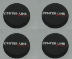 4 - CENTER LINE FORGED EMBLEM STICKER 1-3/4