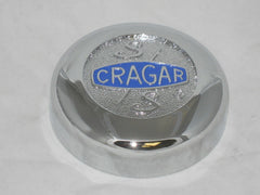 4 CAP DEAL CRAGAR S/S CHROME BLUE WHEEL RIM CENTER CAPS 09090 / 06060 SET NEW