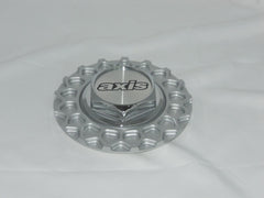 AXIS KLASSIC MESH SILVER WHEEL RIM CENTER CAP THREADED THREAD ON 6-3/4