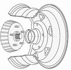 SET OF 4 WHEEL RIM HUB CENTRIC RINGS I 67.1MM WHEEL (OD) I 63.4MM HUB (ID) 67634