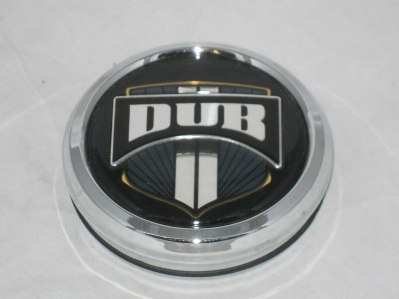 DUB BALLER 1003-07-04 1003-07 WHEEL RIM CHROME CENTER CAP WITH O-RING PUSH IN