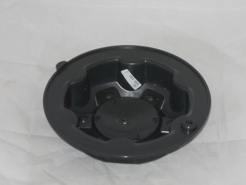 REV WHEELS FLAT MATTE BLACK WHEEL RIM CENTER CAP CAP403 LG1003-38