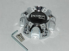 INCUBUS WX04C CAP WX-04 135/139.7-6H S712-17 WHEEL RIM CHROME CENTER CAP 6 LUG