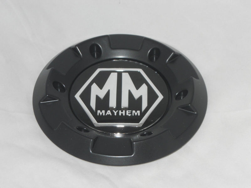 MAYHEM MATTE FLAT BLACK WHEEL RIM REPLACEMENT CENTER SECTION CAP ONLY C-231-2
