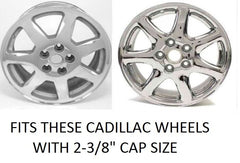 4 CAP DEAL VOGUE CADILLAC STS SLS CTS 99-4564 CHROME WHEEL RIM CENTER CAPS