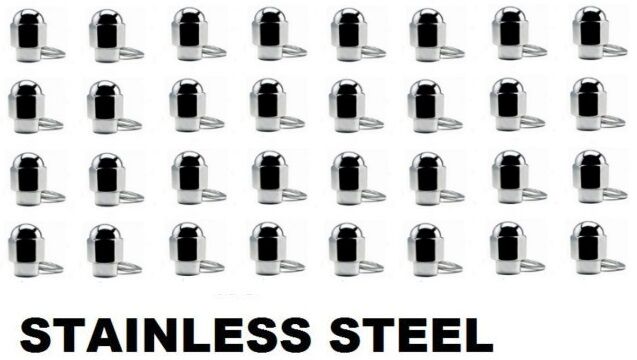 32 - BLACK DUALLY WHEEL RIM LUG NUT .80" LONG MAG SHANK 14MM 1.5 WITH 32 - BLACK DUALLY WHEEL RIM LUG NUT .80" LONG MAG SHANK 14MM 1.5 WITH