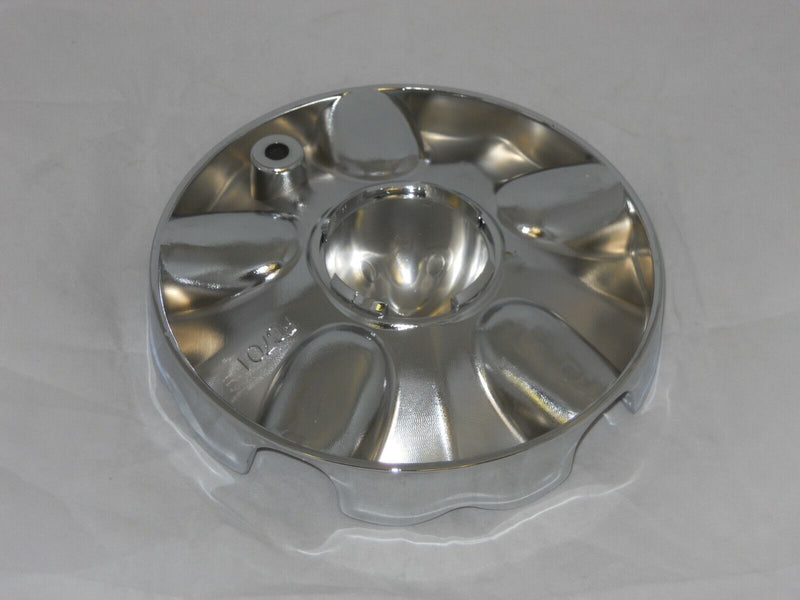 LUXE WHEELS / CHROME ELEMENT FC701 CHROME WHEEL RIM CENTER CAP