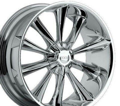 FOOSE IMPRESSION CHROME 7420-35 S601-34 WHEEL RIM CENTER CAP WITH SNAP RING WIRE