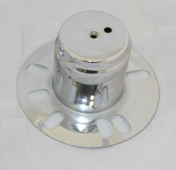 1 PIECE TOWER STUD MOUNT CHROME WHEEL RIM CENTER CAP 3.18-3.30 BORE 5 LUG