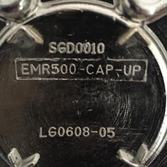 INCUBUS 500 PARANORMAL EMR500-CAP-UP LG0608-05 BLACK MACHINED WHEEL CENTER CAP