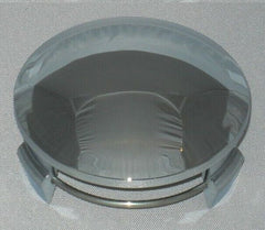 1 - 614-7754 PLAIN SMOOTH DOME CHROME WHEEL RIM CENTER CAP SNAP IN