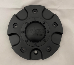 STARR 958 Dominator Flat Matte Black Wheel Rim Center Cap 958L163