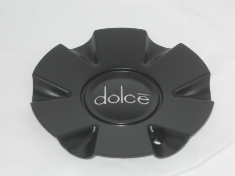 DOLCE FLAT MATTE BLACK 61602290-CAP LG11112-34 JT081111 WHEEL RIM CENTER CAP