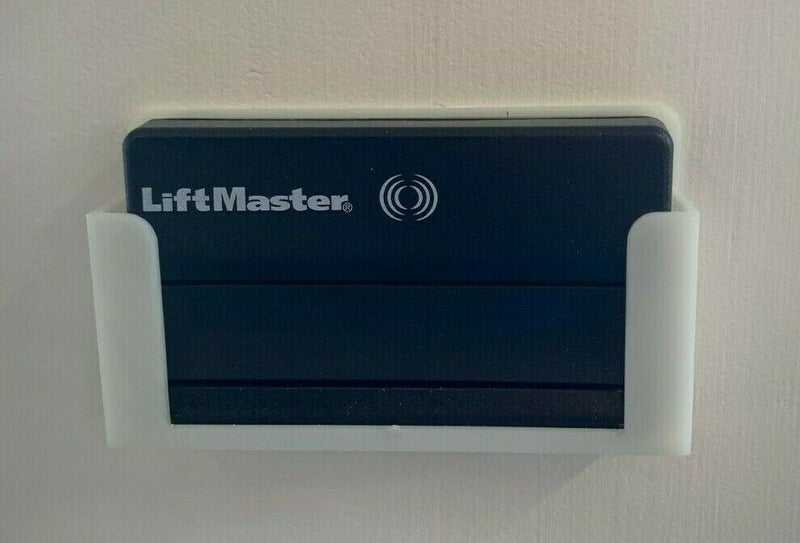 4 GARAGE DOOR WIRELESS WALL BUTTON WHITE MOUNT FOR CHAMBERLAIN LIFTMASTER OPENER