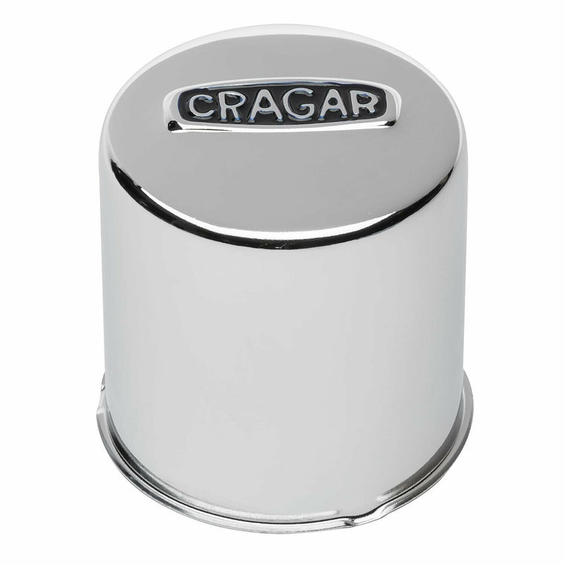 CRAGAR 3.15" DIAMETER BORE WHEEL RIM CHROME CENTER CAP A-29244-1 PUSH THRU