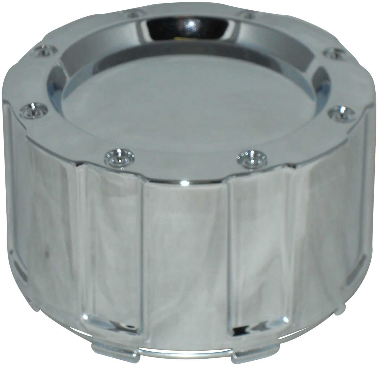 Single Chrome Wheel Center Cap - Replaces Eagle Alloys 3226 (Snap-In, No Logo)