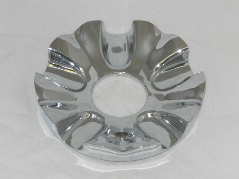 LUXE WHEELS / CHROME ELEMENT FC701 CHROME WHEEL RIM CENTER CAP