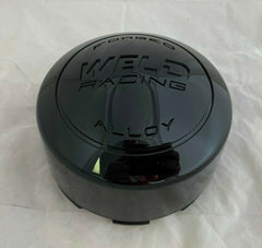 WELD WHEEL EVO 8 LUG RIM GLOSS BLACK CENTER CAP SNAP IN 614-4936B