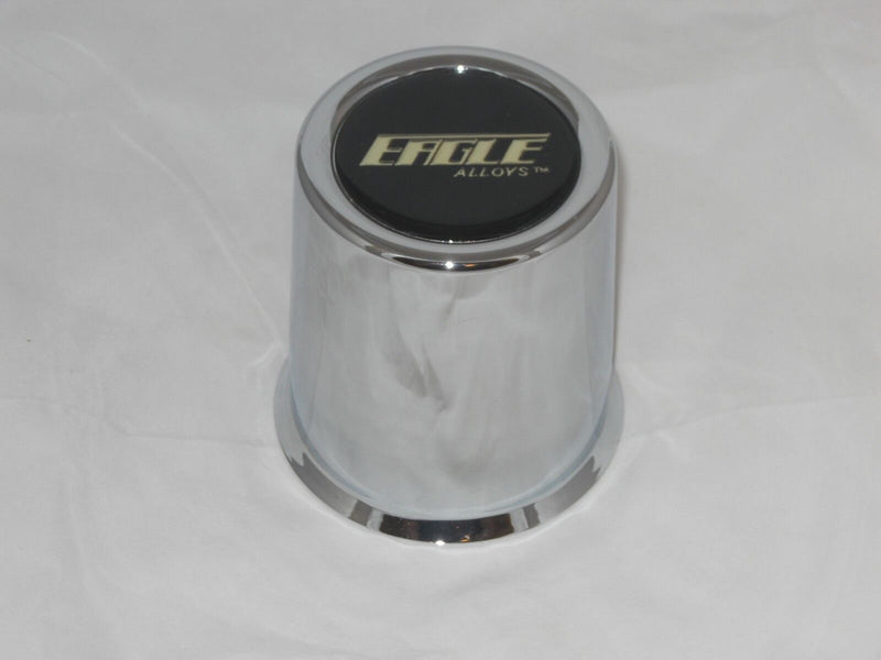 EAGLE ALLOYS WHEEL RIM CHROME CENTER CAP ACC 3096 06 PUSH THRU FITS 3.25" BORE