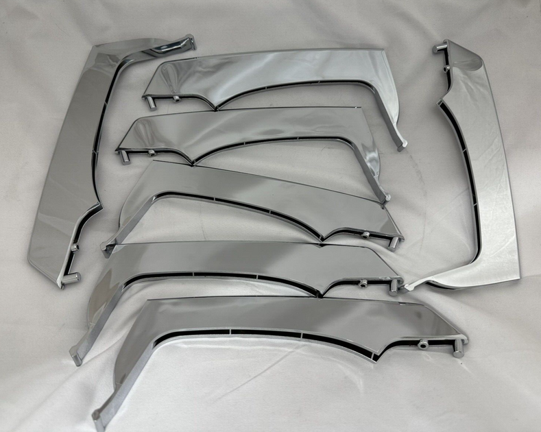 BOSS 332 WHEEL RIM CENTER CAP INSERTS CHROME BLADES ACC 801 06 (1 WHEE ...